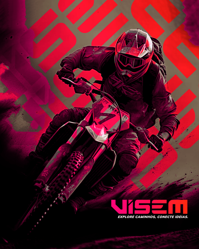 Visem - Motociclista pilotando