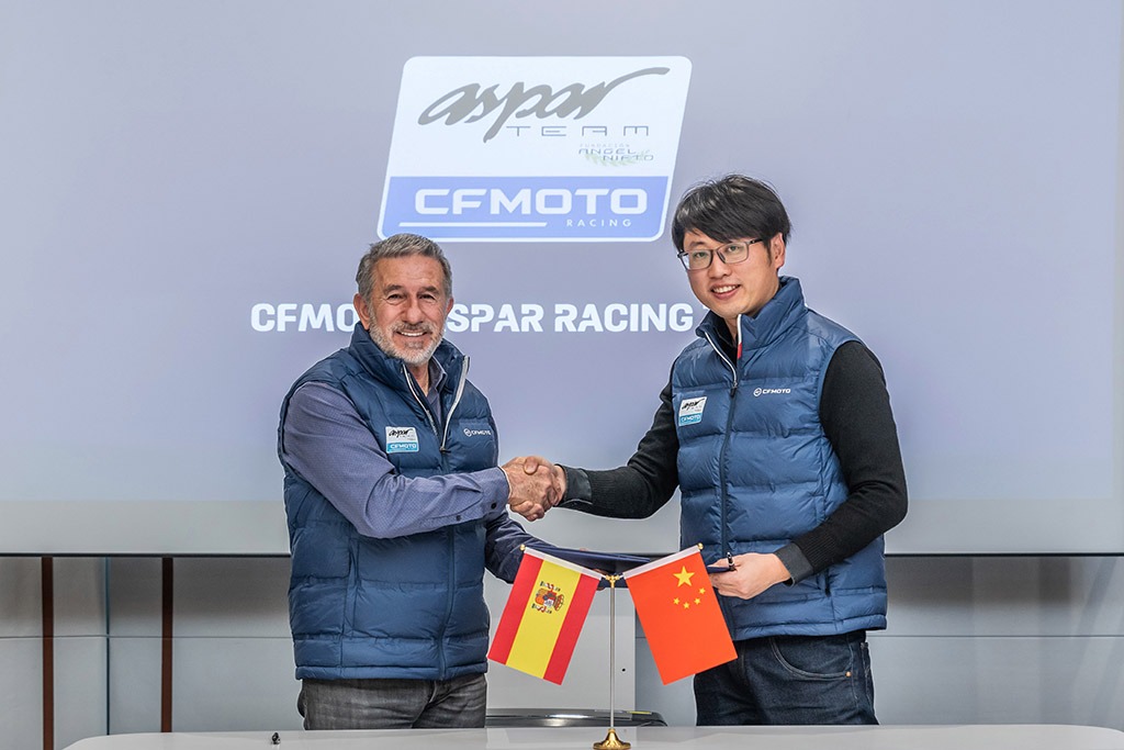 CFMOTO Aspar Racing Team une forças para buscar os títulos de Moto2 e Moto3