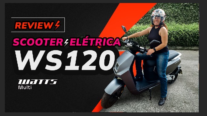 Scooter Elétrica WS120