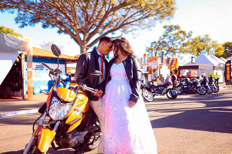 Casamento Geovana Sostenes Capital Moto Week