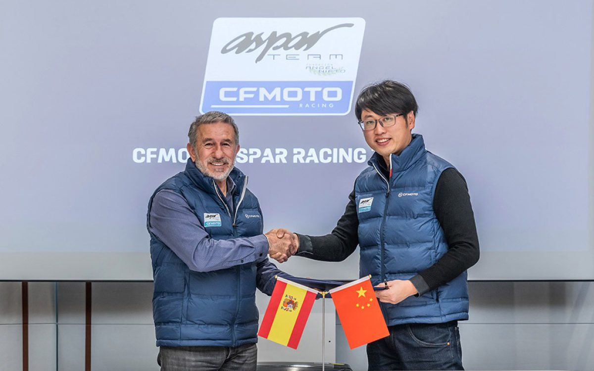 CFMOTO Aspar Racing Team une forças para buscar os títulos de Moto2 e Moto3